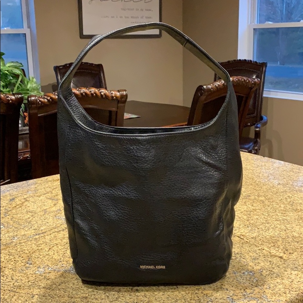Michael Kors Black Shoulder Purse